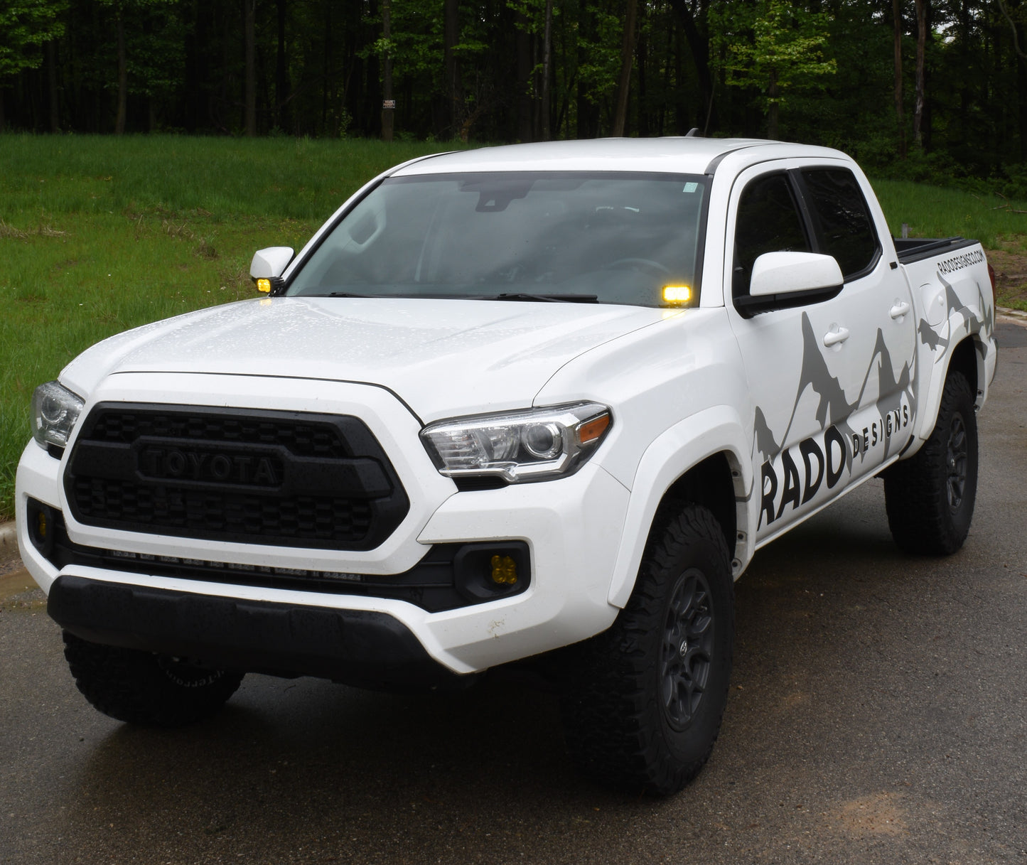 2016-2023 Toyota Tacoma Ditch Light Brackets