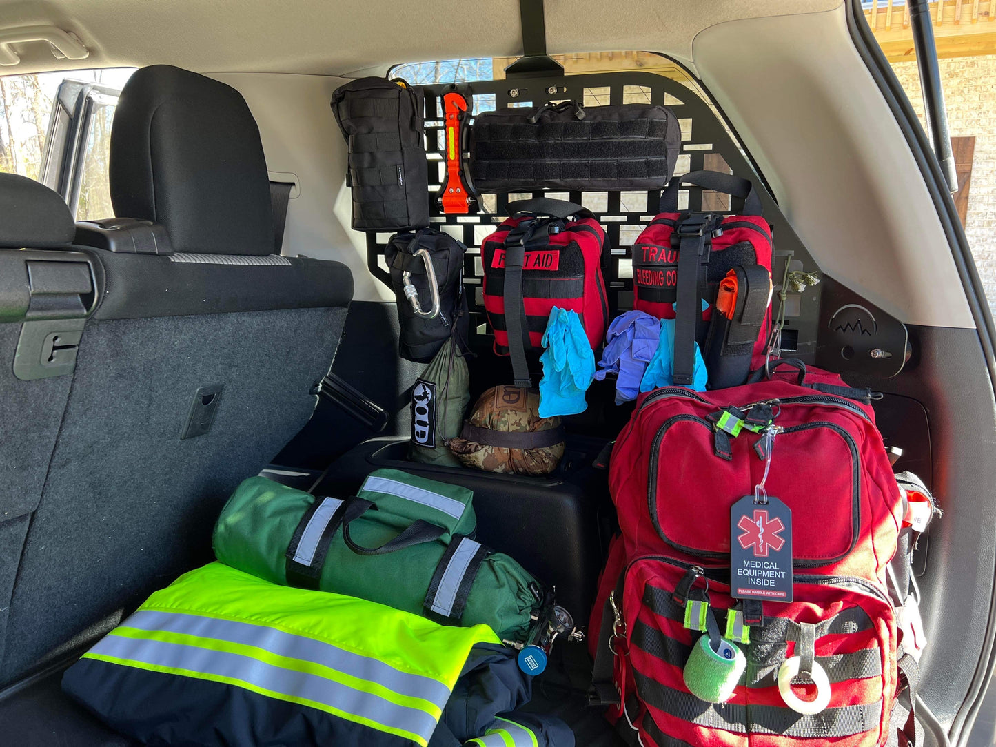 2010-2024 TOYOTA 4RUNNER MOLLE STORAGE PANELS