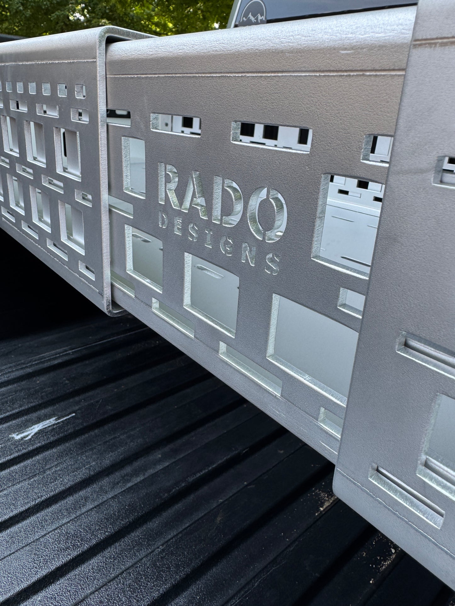 TACO BIN - Raw Aluminum/Molle Cutouts